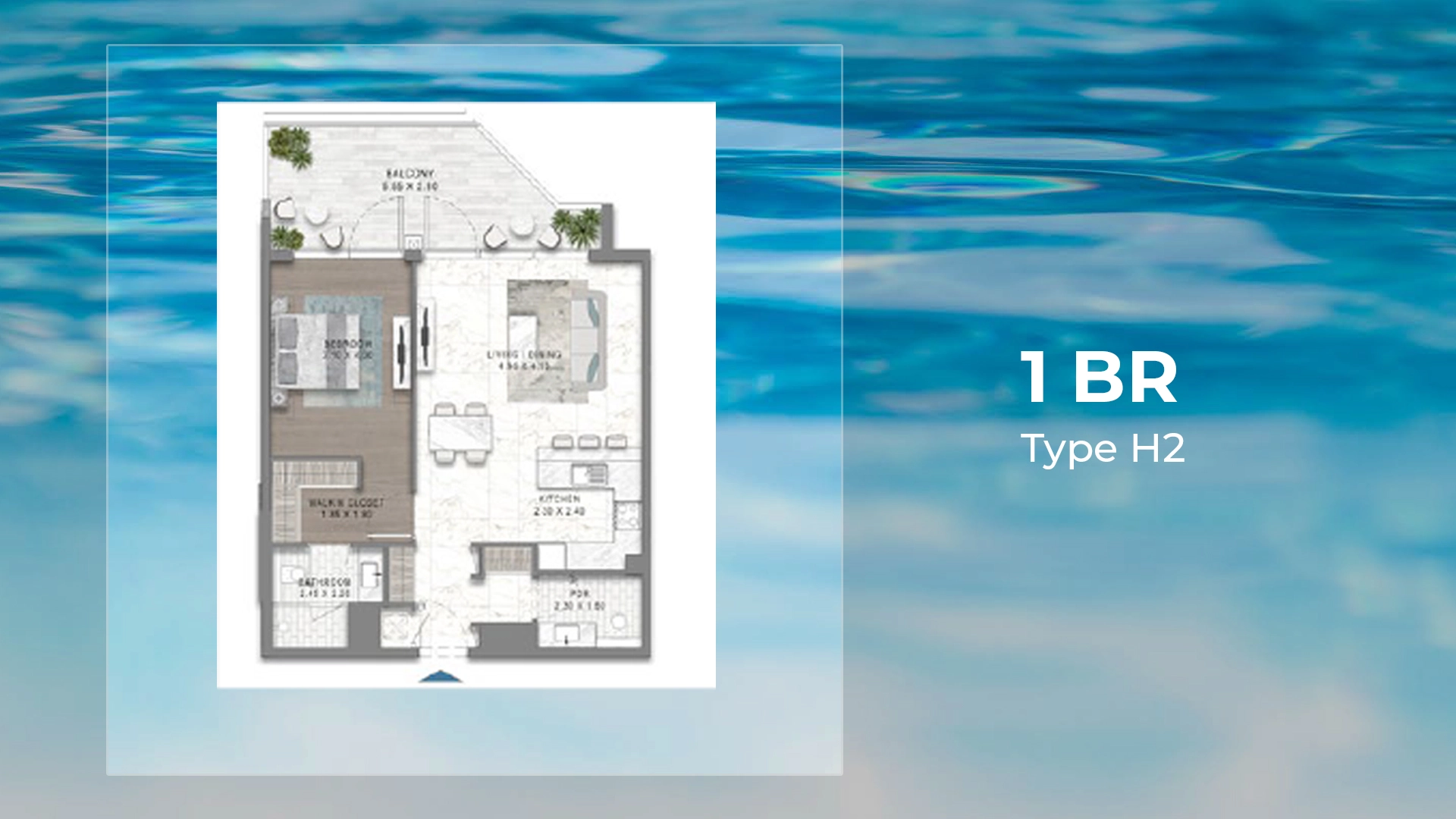 1 BR - Type A